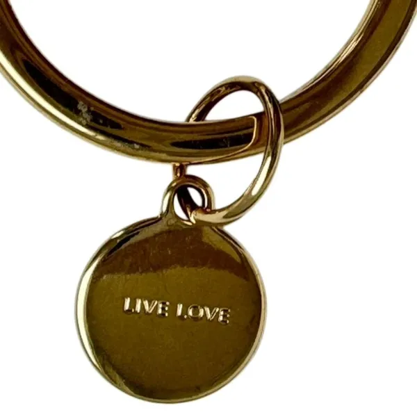 Lululemon Diamond-Shaped Hotel Keychain Dahlia Mauve / Gold - Image 8