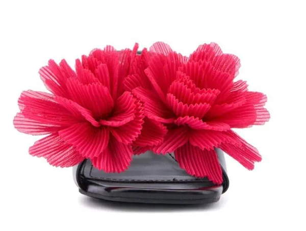 NEW NEW YORK & COMPANY Floral-Detail Mule Heel - Image 4