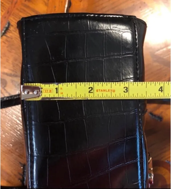 Kathy Ireland Black Shoulder Bag - Image 9