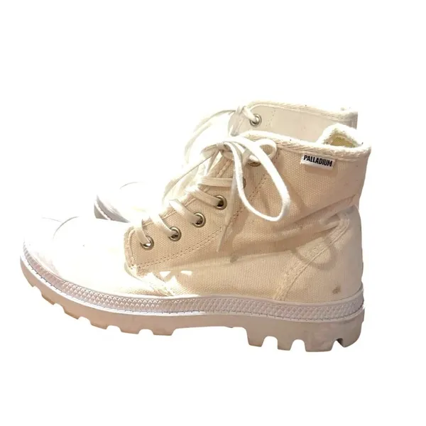 Palladium Pampa High Canvas Combat Boots/Sneakers – Women’s Size 7.5 - Image 2