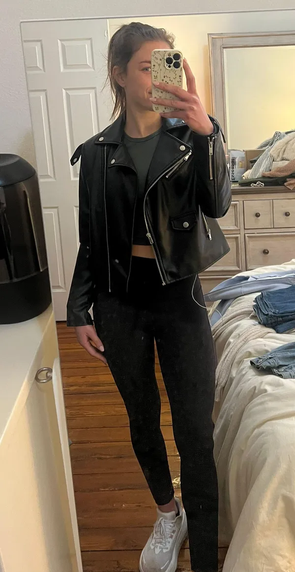 Nine West Leather Jacket - Image 7