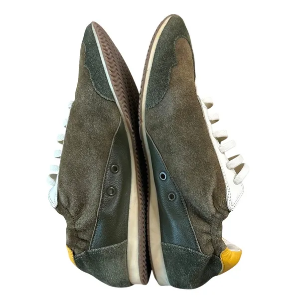 Tory Burch Retro Olive Suede Trainers Sneakers Size 9‎ - Image 7