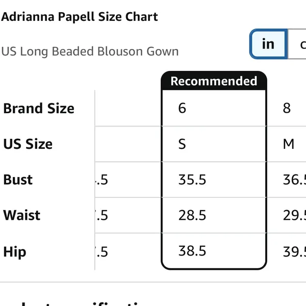 Adrianna Papell Long Beaded Blouson Gown 6 - Image 5