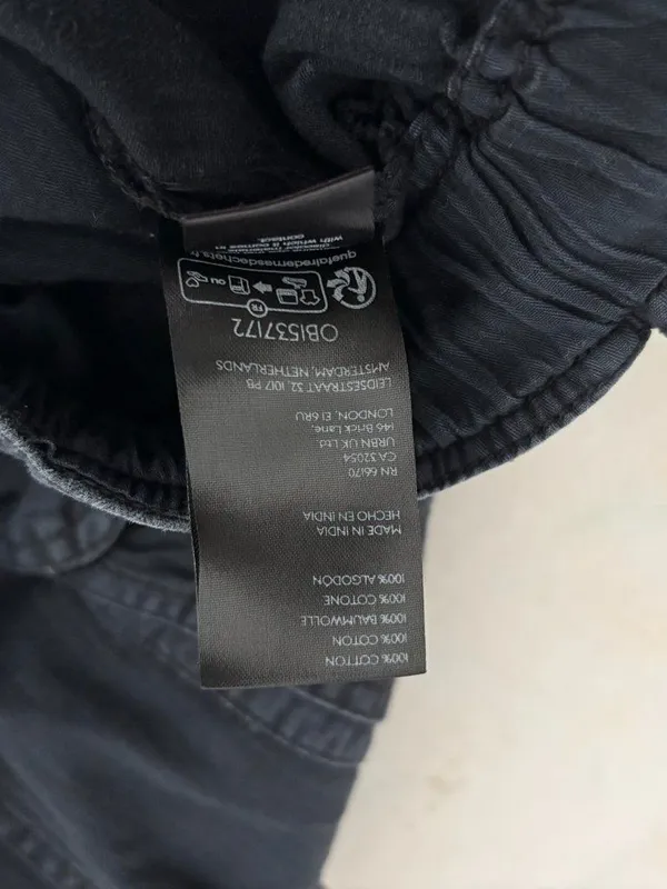 Free People Tahiti Cargo Pant in Black - Image 8