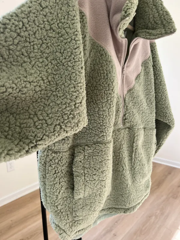 Fleece Quarter Zip Pullover - Image 3