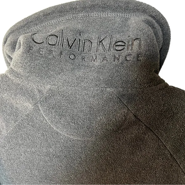 Calvin Klein Performance Fleece Women’s Charcoal Quick Dry Size Large - Image 4