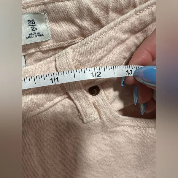 Abercrombie 90’s Relaxed Straight Jean Light Pink - Image 10