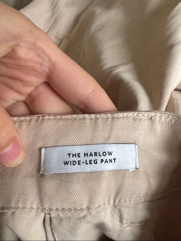 Madewell The Harlow Wide-Leg Pants in Tan - Image 8