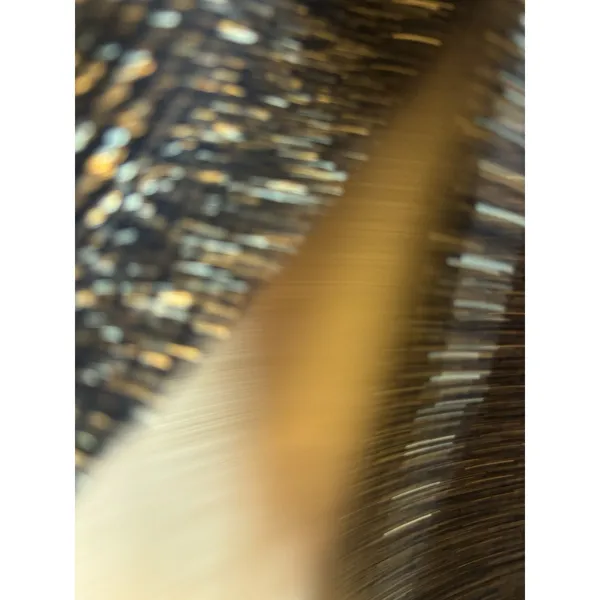 Jamie Scott‎ Vintage Black Gold Metallic Shimmer V-Neck Knit Sweater Small - Image 5