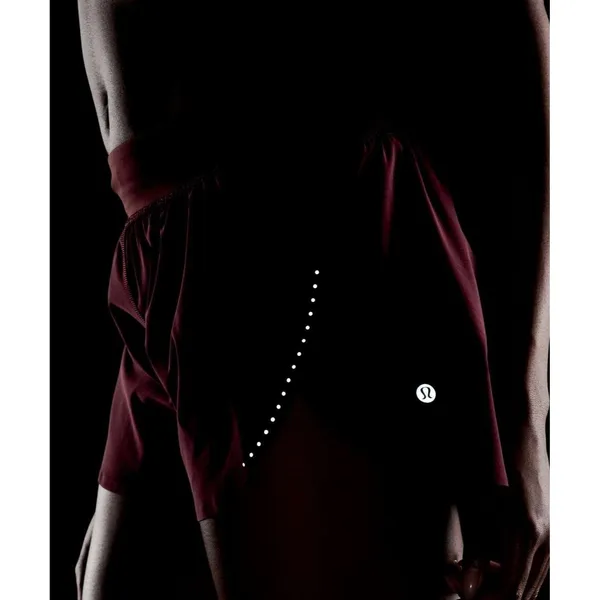 Lululemon Fast and Free High Rise Classic Fit Split Shorts 3" Goodnight Plum XL - Image 12