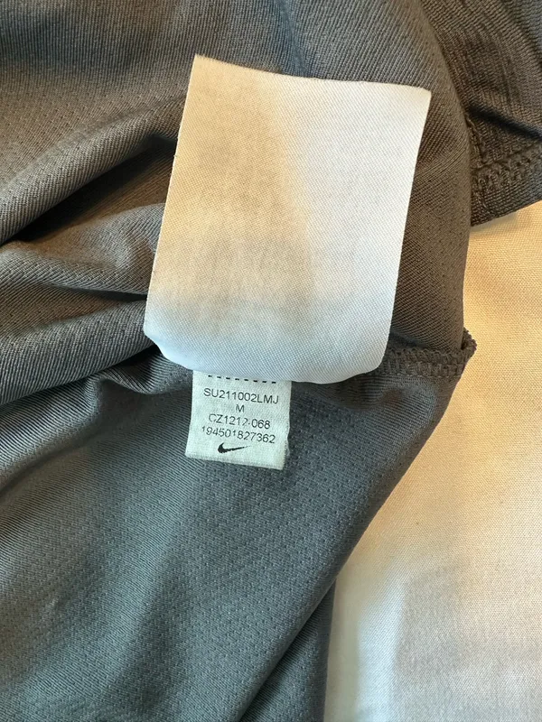Nike Dri-Fit gray quarter zip pullover - Image 8