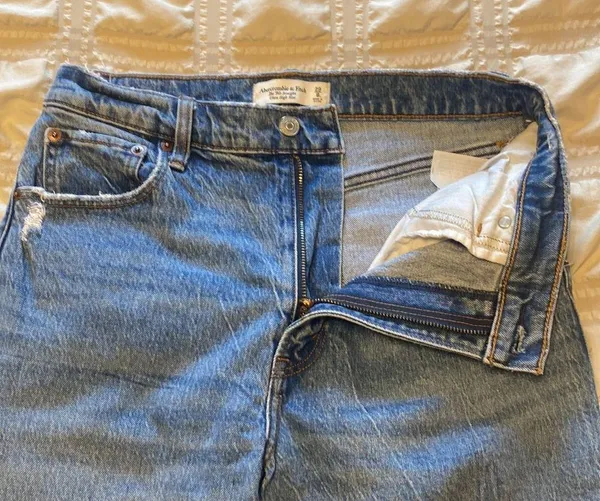 Abercrombie & Fitch A&F Jeans 8 29 Long 90’s Straight Ultra High Rise - Image 4