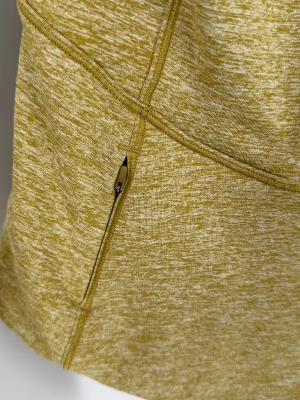 Lululemon Always Alert 1/2 Zip Heathered Grape‎ Leaf Pullover Women's 4 - Image 7