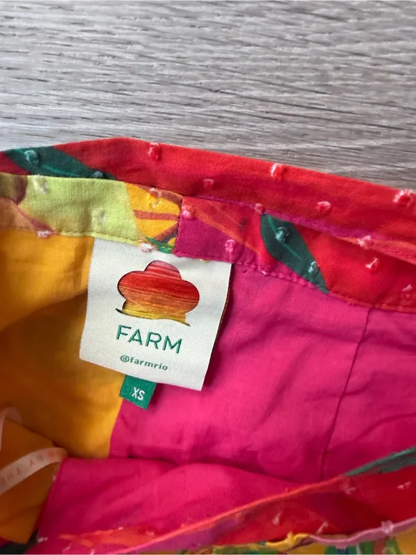 FARM Rio Garden Mix Wrap Skirt XS - Image 6