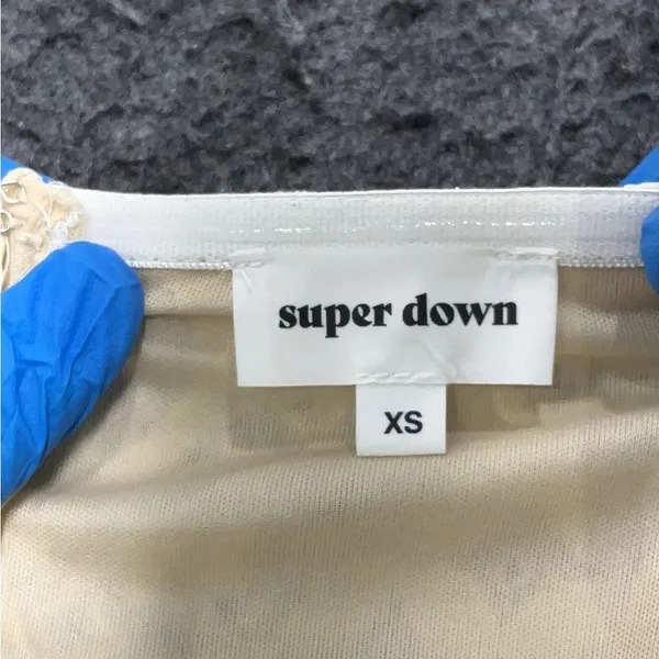 Superdown White Lace Dress size xs‎ - Image 4