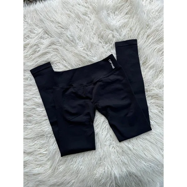 DFYNE Impact Leggings Midnight Black Size Small - Image 6