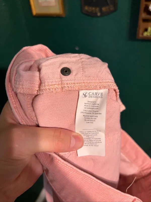 Carve Designs Oahu Shorts Size 8 Pink - Image 4