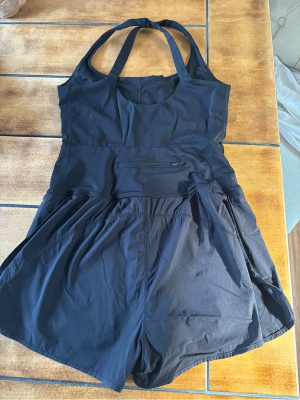 Source Unknown Classic black romper - Image 4
