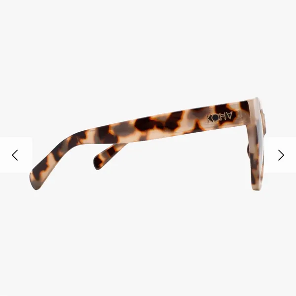 DIFF Kohv Eyewear Bailey Latte Tortoise Sunglasses - Image 2