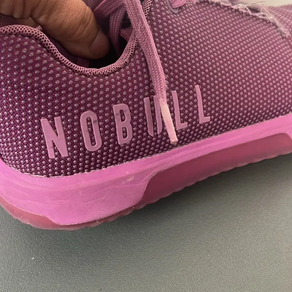 NOBULL Women’s Training Shoes – Mesh Trainers – Plum Purple – Size 8.5 - Image 4