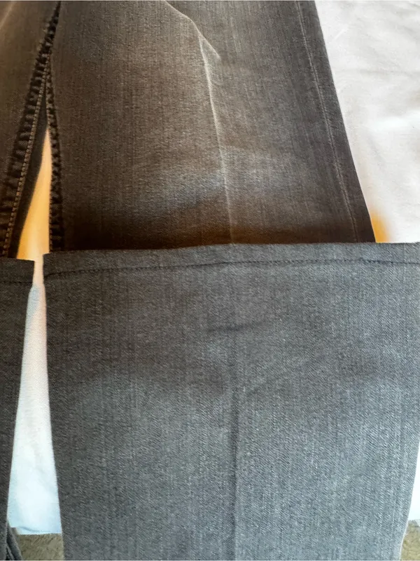 Habitual Ladies Charcoal Slim Straight Jeans - Image 3