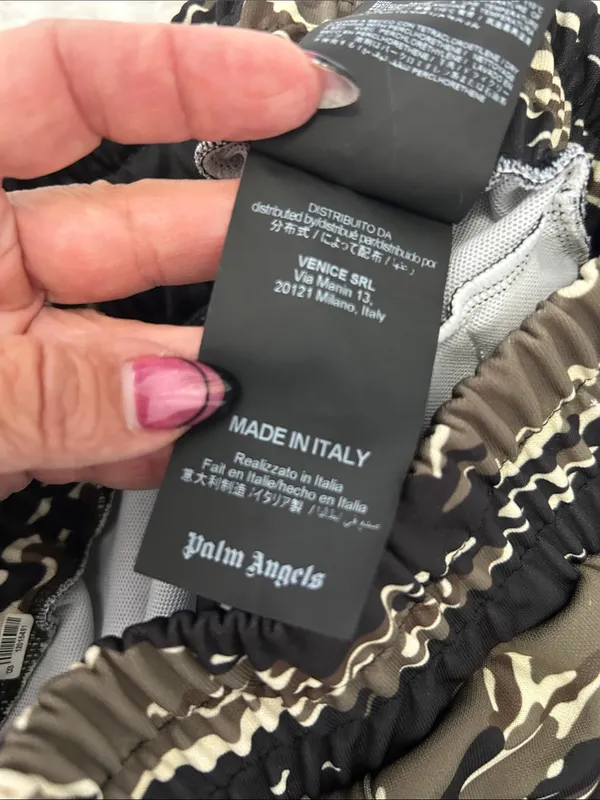 Palm Angels Camo Side Stripe Track Pants - Image 14