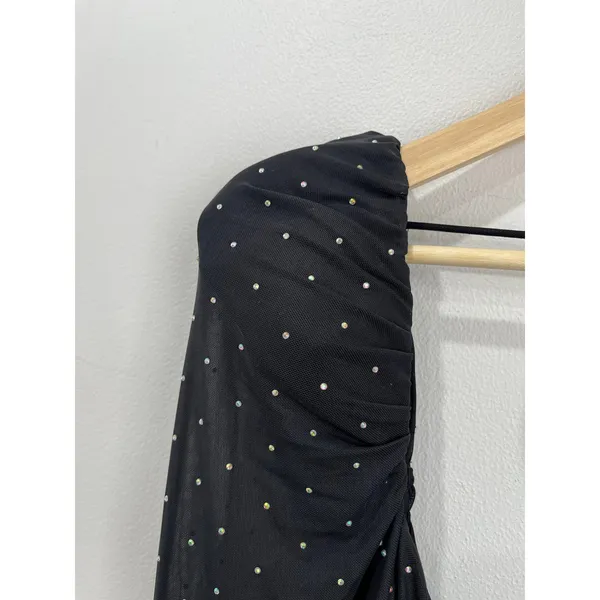 ROTATE Crystal Embellished Tulle Mini Dress Party Gla Size‎ 12 - Image 5