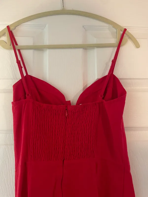 Red Mini Dress - Image 4