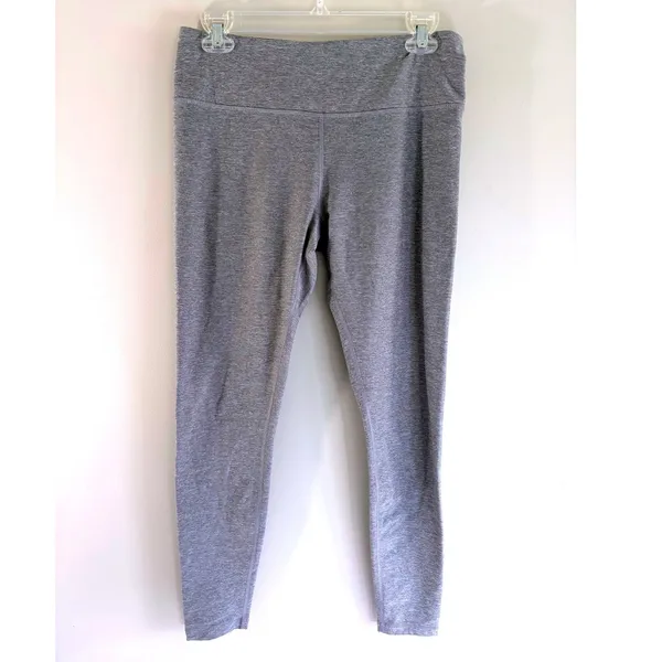 Scorpio Sol Heather Grey High Waisted Active Leggings Medium Hidden Pocket‎ - Image 3