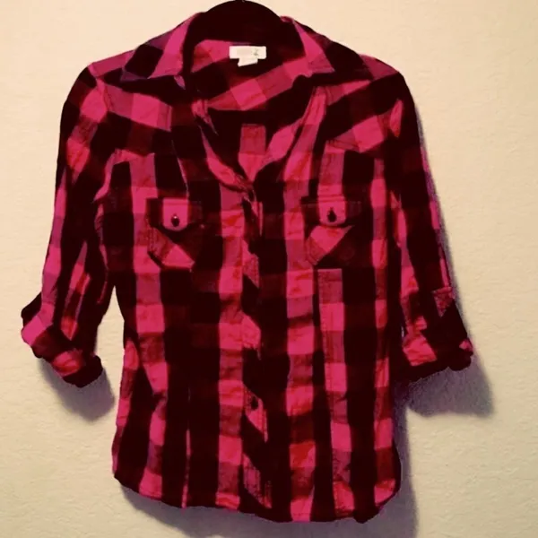 *30off3*‎ NWOT. Madrag Black And Dark Pink.​ - Image 2