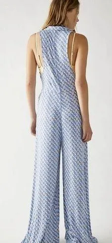 Free people Shayla Halter Jumpsuit size L - Image 2