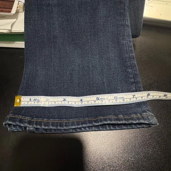 American Eagle Skinny Kick Women’s Jeans Size 4 Long Dark Wash Stretch Denim - Image 13