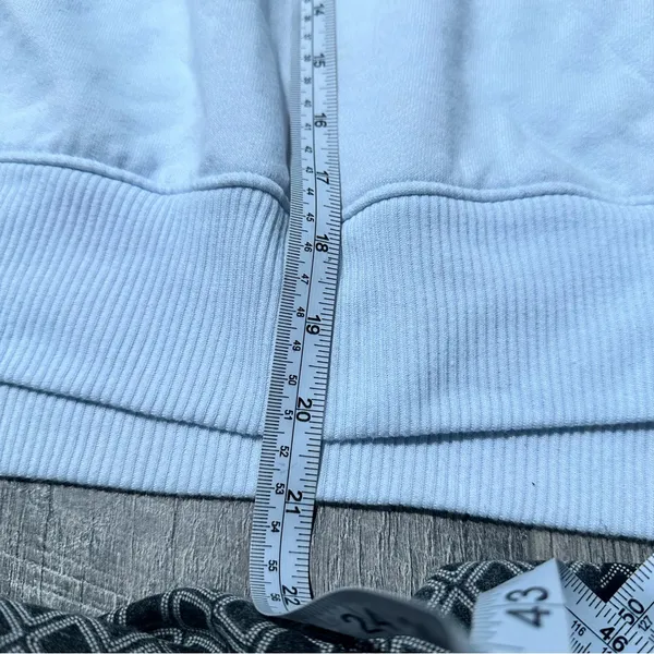 Baby Blue Oversized Hoodie Women’s a new day extra large winter fall sleep pjs - Image 7