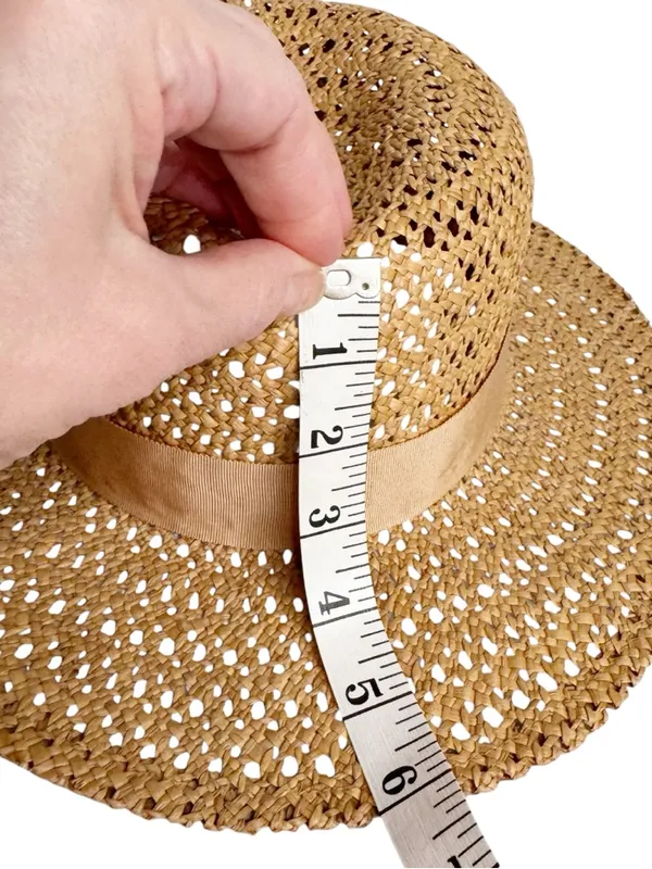 Betmar Straw Paper Sun Hat Tan - Image 5