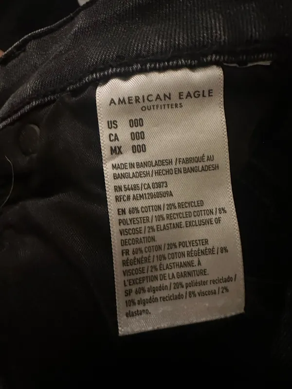 American Eagle Next Level Stretch jean shorts - Image 3