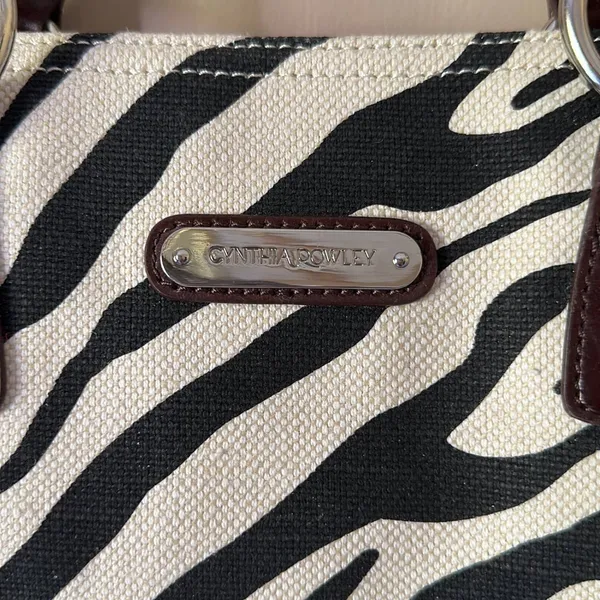 Cynthia Rowley Zebra‎ Print Purse - Image 3