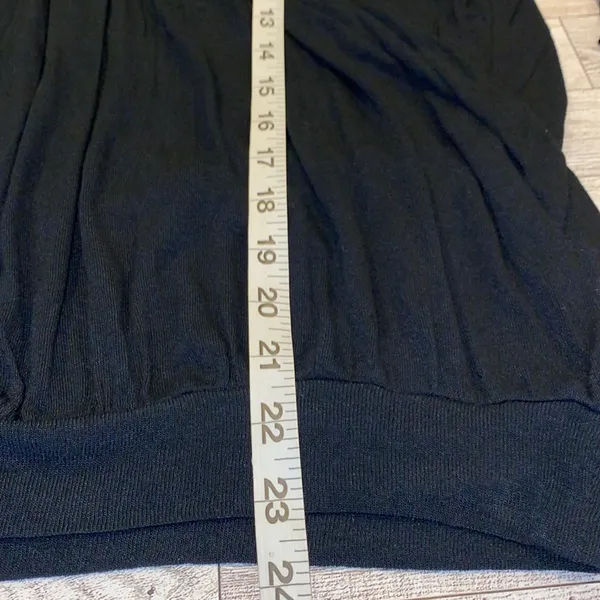 Free People Movement Peasant Top Black Long Sleeve Size XS - Image 5