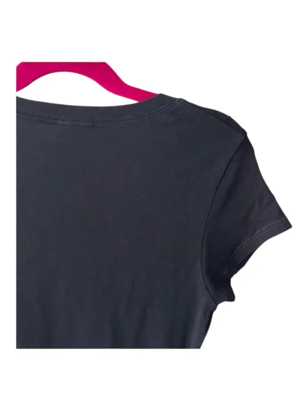 Y2K: Broken Heart ✿ Crystal Rose Tattoo Tee T Shirt ✿ Black Small ✿ Stretch Fit - Image 9