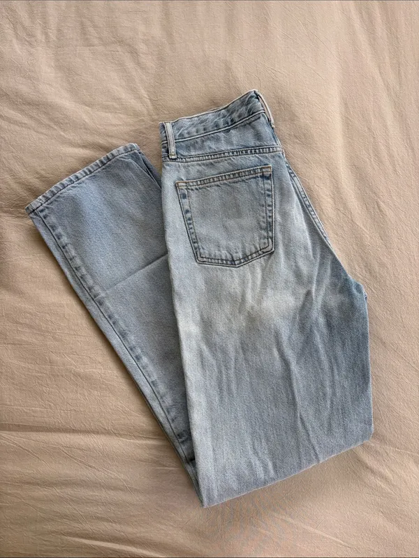 Topshop Kort Straight Jean - Image 6