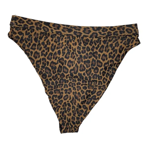 Dippin' Daisy's Women’s Animal Print Ultra High Waist Bikini Bottoms Size Medium - Image 2