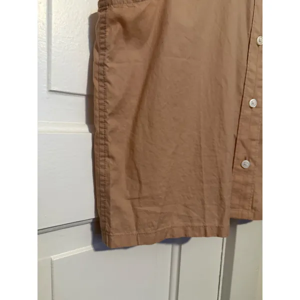 Everlane Womens Sleeveless Button Down Cotton Poplin Shirt Dusty Rose Size 6 - Image 5