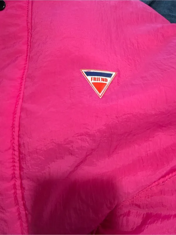 Vintage 80's 90's Yes Sun Sport Good Co. Ski Jacket in Pink Size XL - Image 7