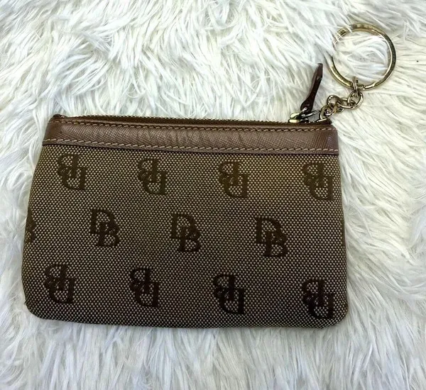 DOONEY & BOURKE Pouch Coin Purse with Key Chain - Image 2