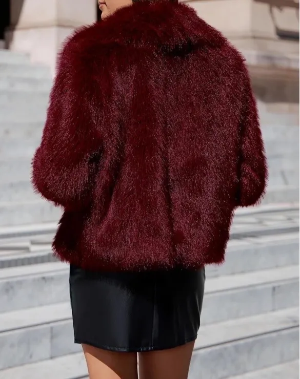 Faux Fur Coat Amazon - Image 2