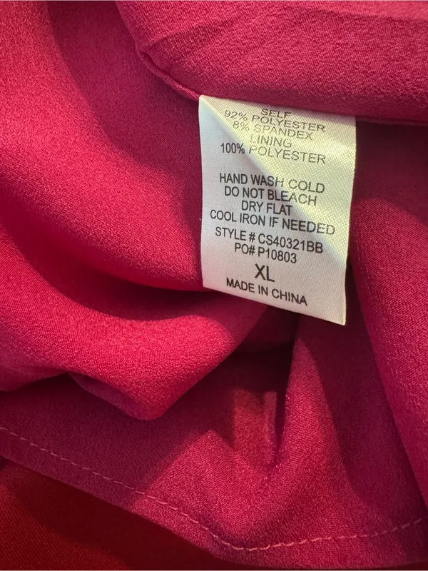 NWOT Blushing Brunette Colorblock Halter Neck Faux Suede Studded Skirt Set Sz XL - Image 12