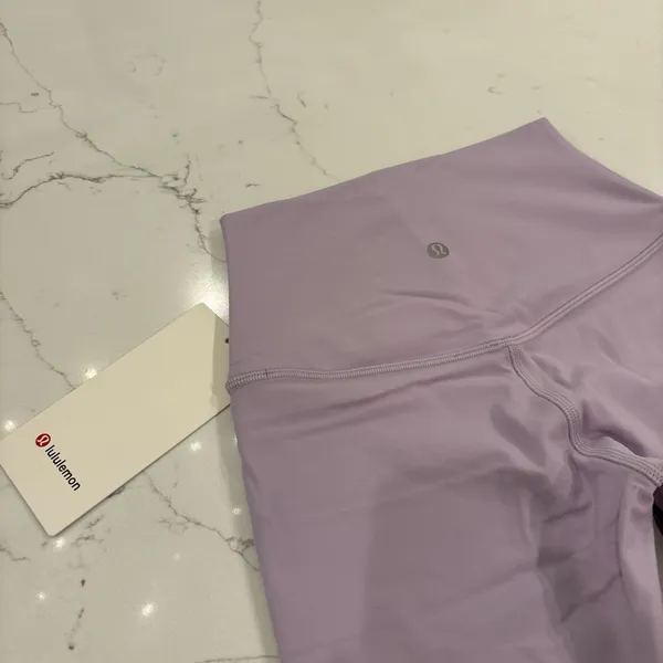 Lululemon align shorts size 2 purple lilac ether 6” inseam nwt - Image 3
