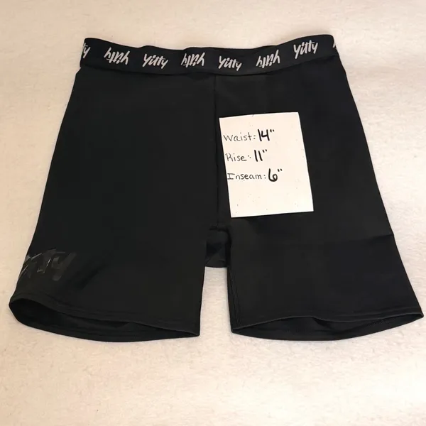 Yitty Major Label Shaping High Waist Short Black Large NWT Compression Shorts L - Image 6