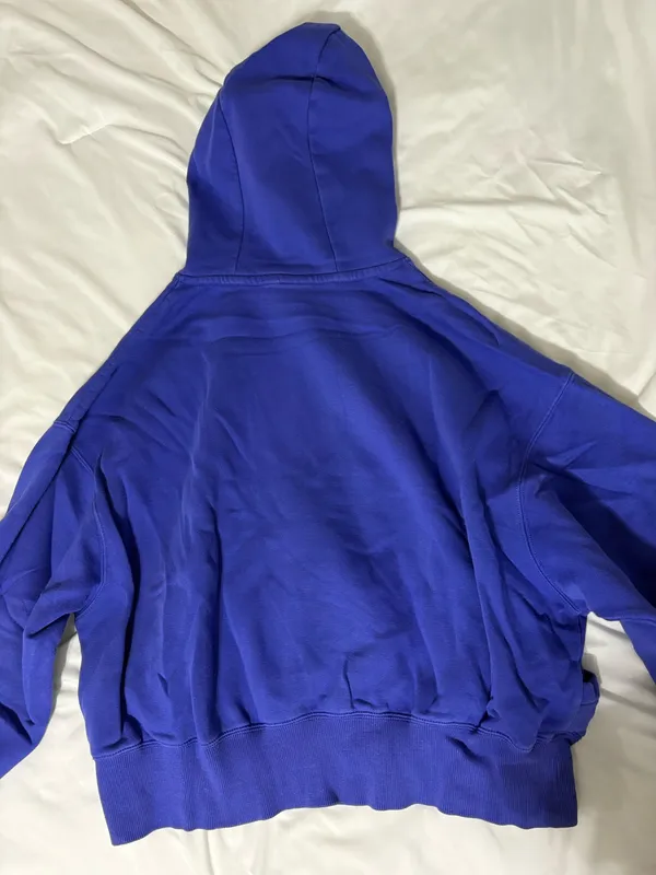 Purple Nike Cropped Hoodie Women’s - Image 3