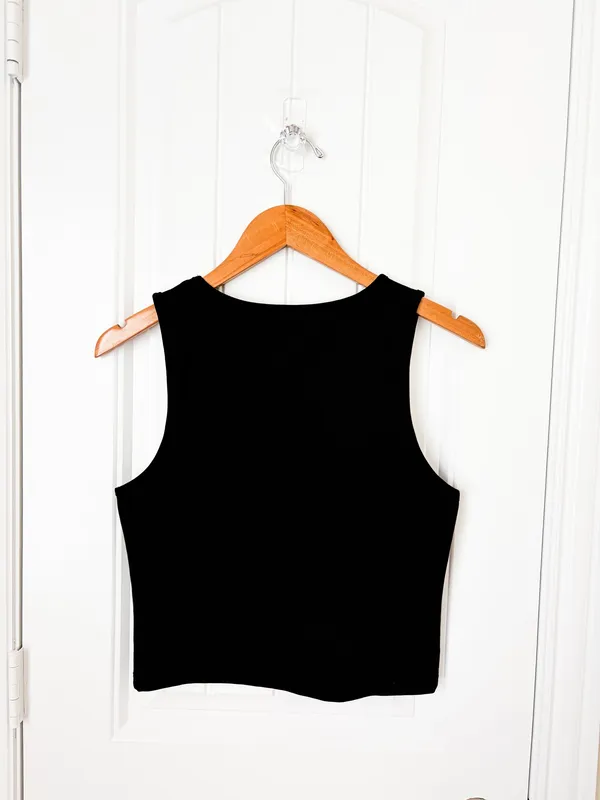 Understated Leather Stunt Girl Tank Revolver Black Size Large - Image 3
