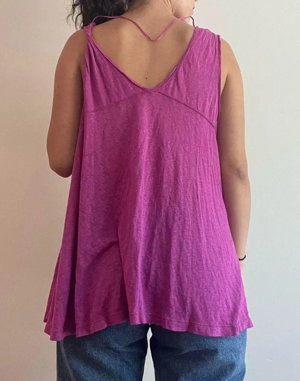 pink free people tank top NWT - Image 4